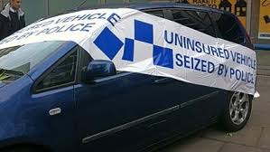 seized car by the police